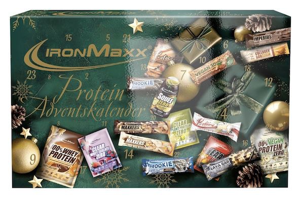 ironmaxx protein adventskalender 2025 für 44,99 euro anstatt 60 euro