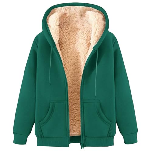 fleecejacke herren warm gefüttert teddyjacke mit reißverschluss outdoor winterjacke