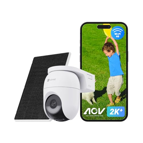 überwachungskamera ezviz mit hd video, nachtmodus und bewegungserkennung