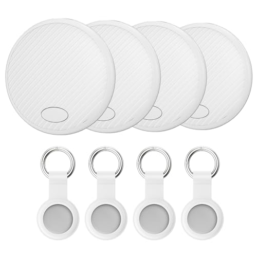 Produktbild: gps tracker android tag 4-pack - schlüsselfinder für geldbörse, gepäck, brieftasche