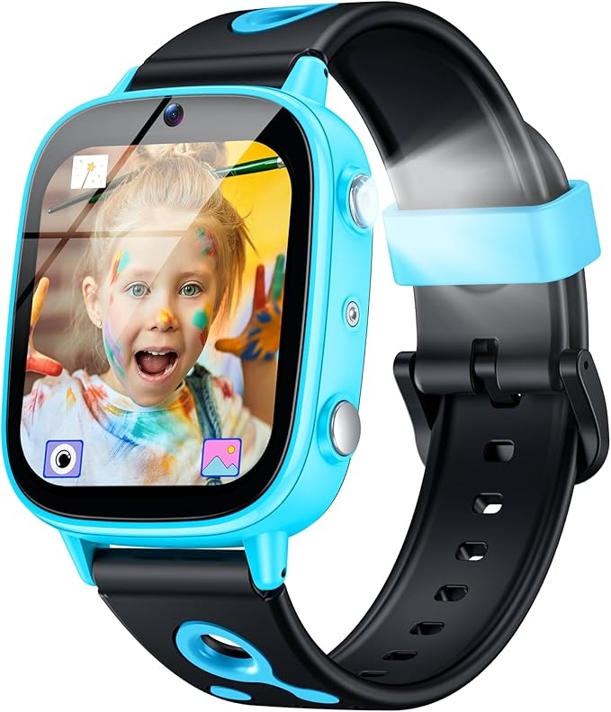 Kinder Smartwatch 1,8" HD Touchscreen, Kamera, 26 Spiele, IP68 Wasserdicht
