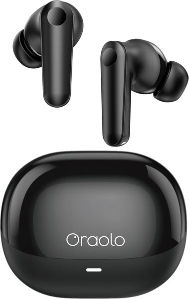 oraolo Bluetooth In-Ear Kopfhörer, 4 ENC Mikrofone, 32 Std Akku, Typ-C Ladeanschluss