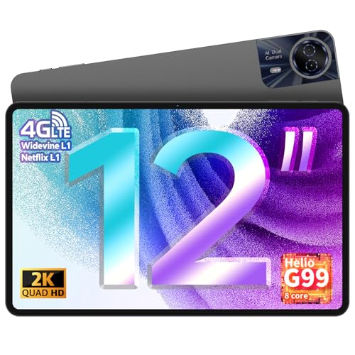 teclast t60pro tablet 12 zoll android 15, 20gb ram, 128gb rom, 4g lte, mediaTek g99