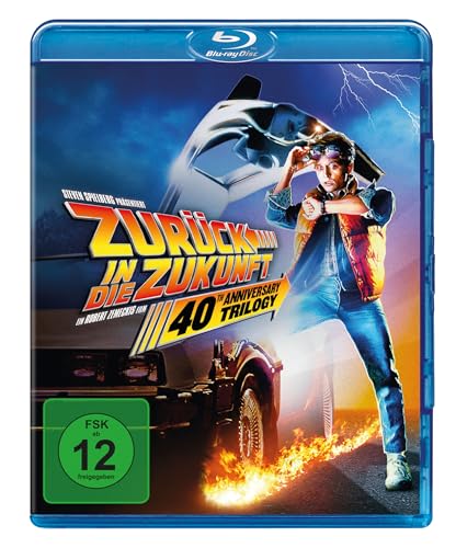Zurück in die Zukunft Trilogie - 40th Anniversary - 3 Filme Blu-ray Set