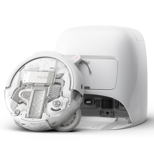 Produktbild: DJI ROMO A Saugroboter Wischfunktion 2-in-1 Reinigungssystem