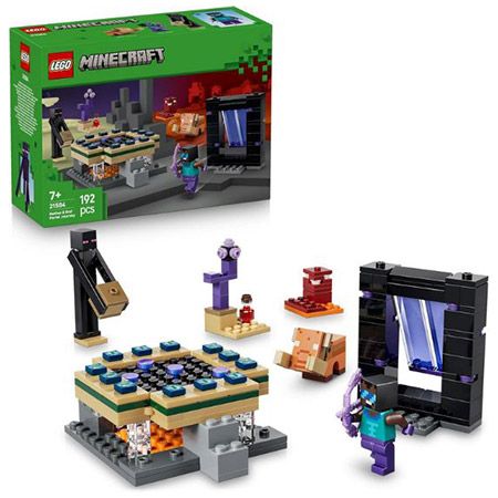 LEGO 21584 Minecraft Nether Reise & Endportal Set für 12,99