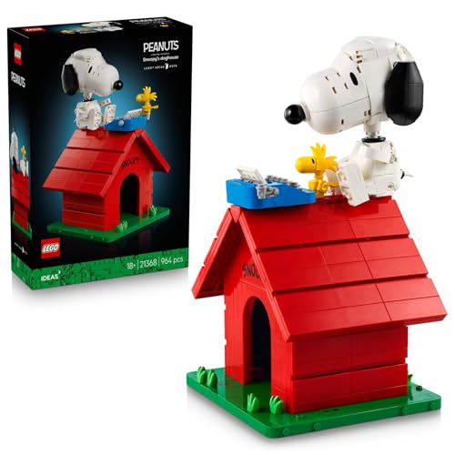 LEGO Ideas Peanuts: Snoopys Hundehütte (21368) - Baukasten für Sammler