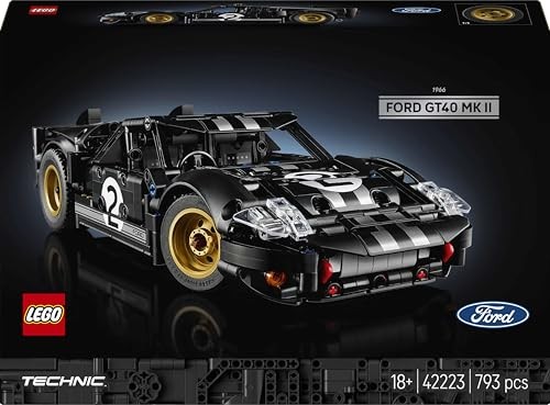 Lego Technic Ford GT40 42223, Modellbau Set mit Coupon