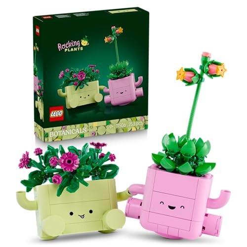 LEGO 11506 Botanicals Schaukelnde Pflanzen Set mit 2 Kunstpflanzen & 2 Blumentöpfen