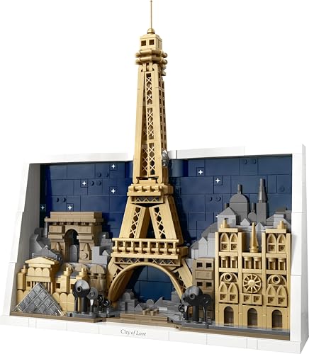 LEGO 21064 Architecture Eiffelturm Paris  958 Teile Bastelset Wanddeko