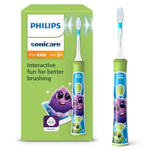 Philips Sonicare For Kids HX6352/11  Schallzahnbürste mit App für Kinder ab 3 Jahren