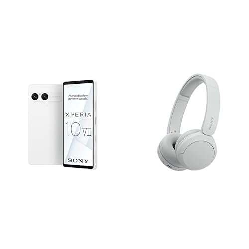sony xperia 10 vii smartphone 6,1 zoll 19,5:9 ip65/68 weiß mit whch520