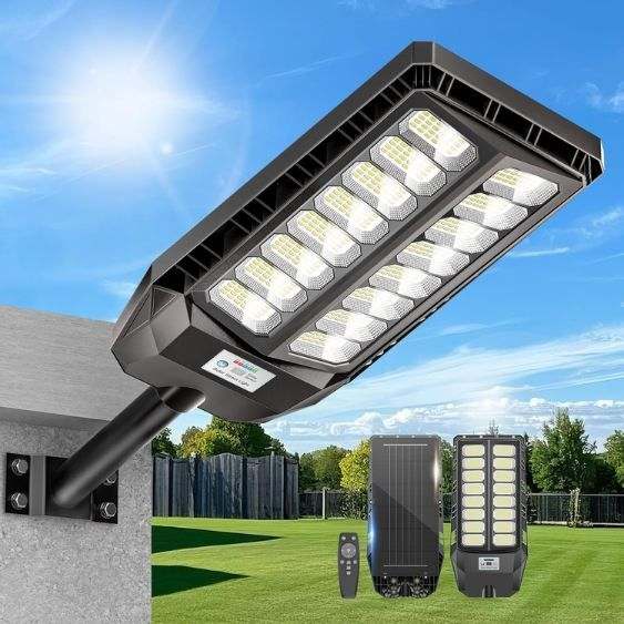 Adewalk Solar Straßenlaterne Outdoor mit Bewegungssensor