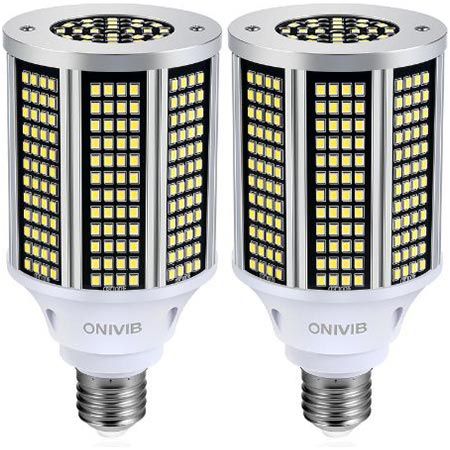 onivib 2er pack led lampen 35w 4200lm 6000k für 27,99 euro statt 40 euro