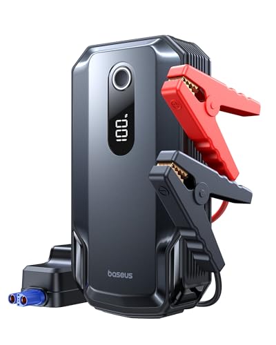 baseus starthilfe powerbank 20000mAh mit 30W schnellladung für pkws bis 10L Benzin