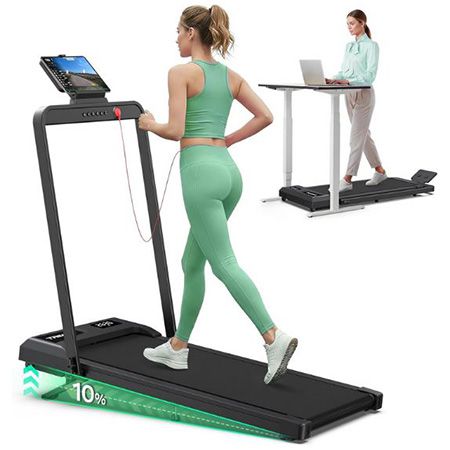 cardirun 2-in-1 laufband mit 10% neigung für 119,99 euro statt 200 euro