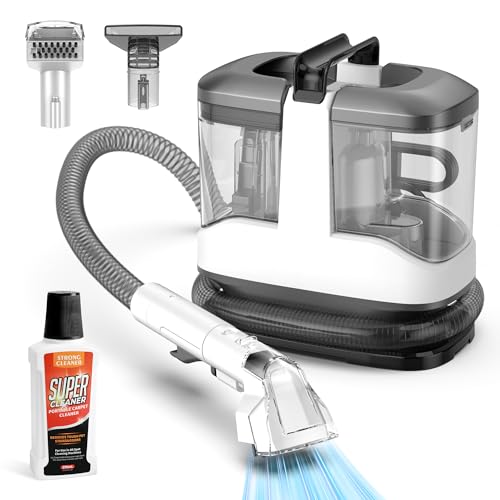 sealong polsterreiniger gerät nasssauger 12kpa kompakter teppichreiniger für sofa, autositze