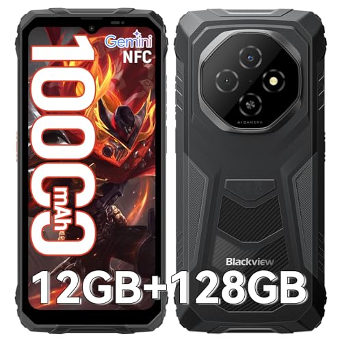 blackview fort 1 outdoor handy 6,56" 90hz 12gb 128gb 10000mah ip68 schwarz