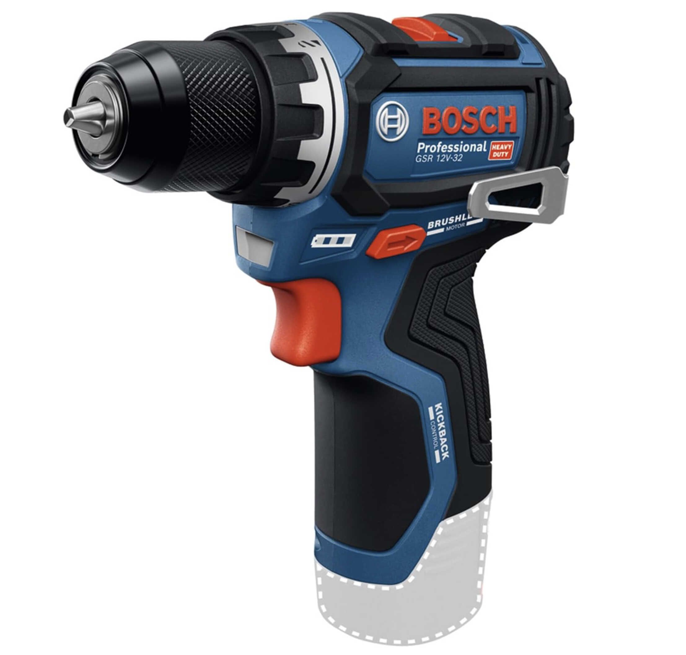 Bosch GSR12V-32 Akkuschrauber 12V, kompakt, leistungsstark