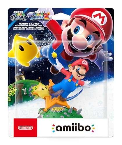 Nintendo amiibo Mario & Luma Figuren