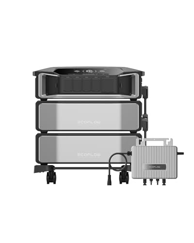 ecoflow delta pro powerstation 12kWh mit zusatzakku und 800W wechselrichter