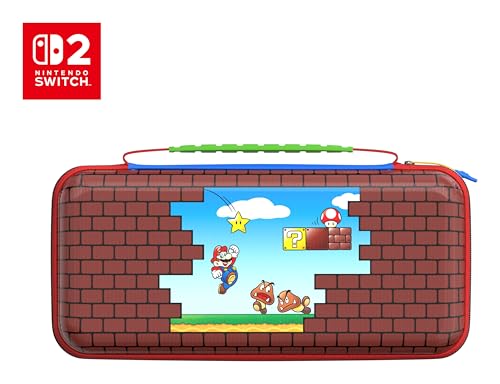 Turtle Beach PlayTrek Travel Case Nintendo Switch 2 | Mario Bricks, Donkey Kong