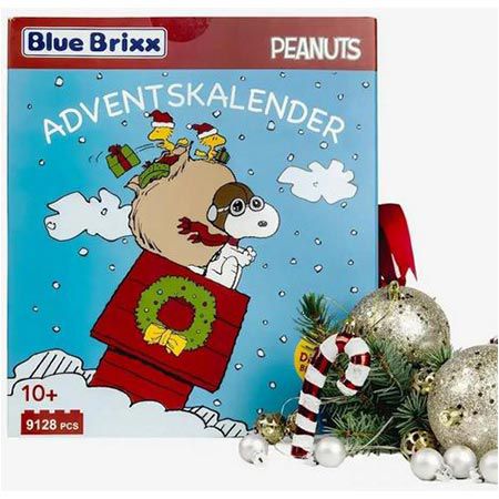 bluebrixx pro peanuts adventskalender 9.128 teile 39,96 euro statt 50 euro