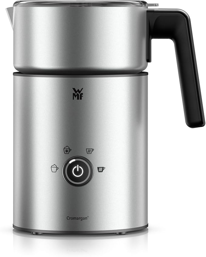 wmf lono milchaufschäumer edelstahl elektrisch für heißes und kaltes schäumen