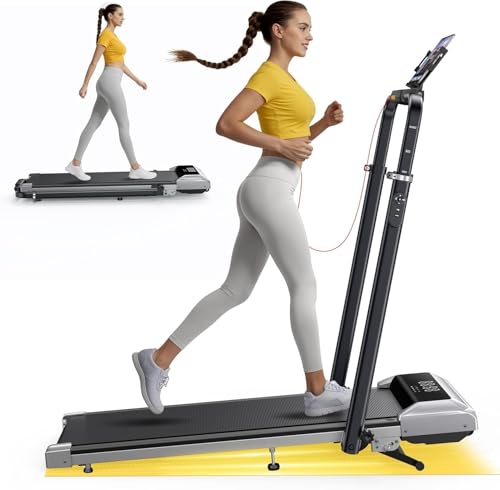 Laufband klappbar 12% Steigung, 12 km/h, 6 in 1, 2.5HP Motor, Fernbedienung