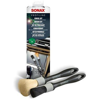 Sonax Profiline Pinselset zur Reinigung schwieriger Stellen, 12,17