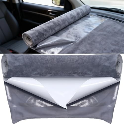 WZCFFF selbstklebender stoff 30 x 140 cm wildlederoptik für auto möbel diy-reparatur