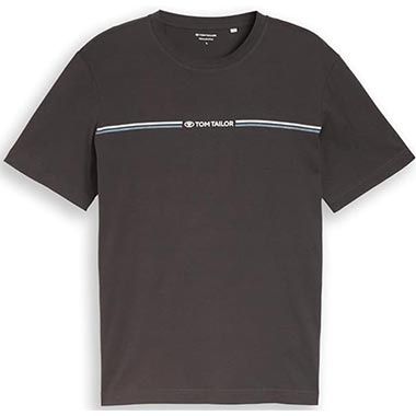 Tom Tailor Logo-Print T-Shirt in verschiedenen Farben und Größen