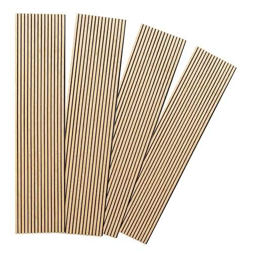 Akustikpaneele Eiche 240 x 60 cm, 4 Stück