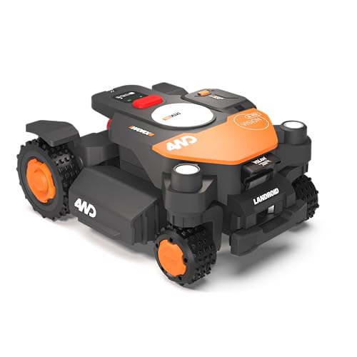 WORX Landroid Vision Cloud WR3, Auto-Mapping, App-Steuerung Rasenmähroboter