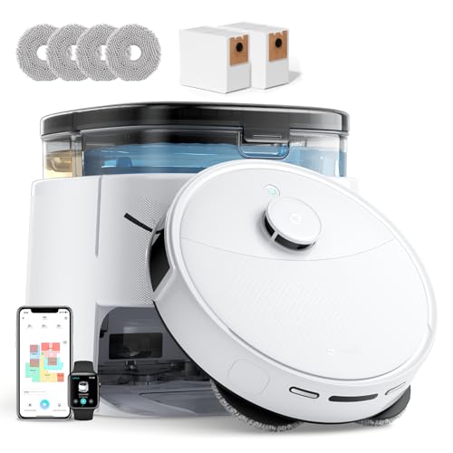 saugroboter lefant m3 mit wischfunktion, 12000 pa, kartierungsfunktion, wifi, app, alexa