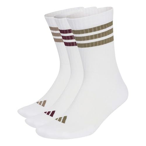 adidas 3-Stripes Cushioned Crew Socks 3er Pack Unisex Größe XS