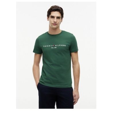 Tommy Hilfiger Logo Slim Fit T-Shirt aus Jersey 24 (statt 31)
