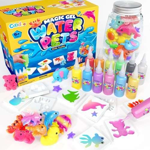 Wasserperlen Bastelset Kinder - DIY Squishy Gel Spielzeug ab 3 Jahre