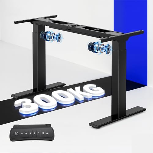 flexispot höhenverstellbares schreibtischgestell e300-big max 300kg belastbar 339,99