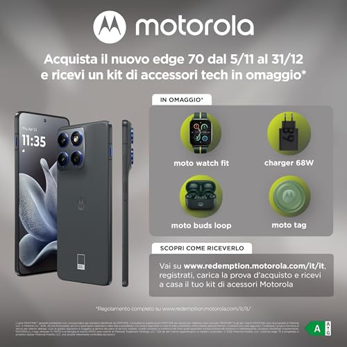 Motorola Edge 70, 12/512GB, Dreifachkamera 50MP, 50MP Selfie, 4800mAh