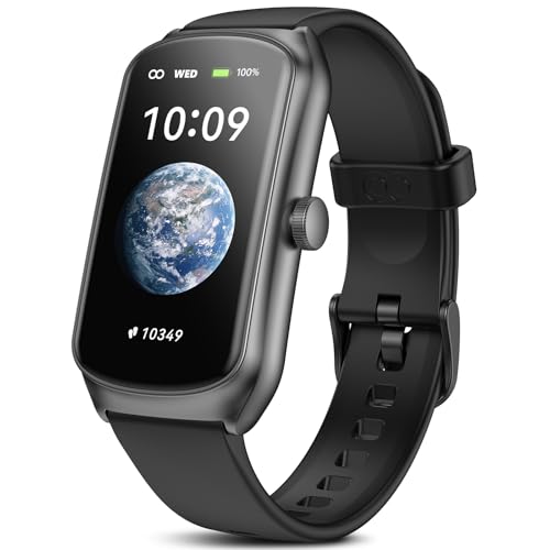 AMOLED Fitness-Tracker-Uhr 1.58'' IP68 wasserdicht 24/7 Herzfrequenz-Schlafmonitor