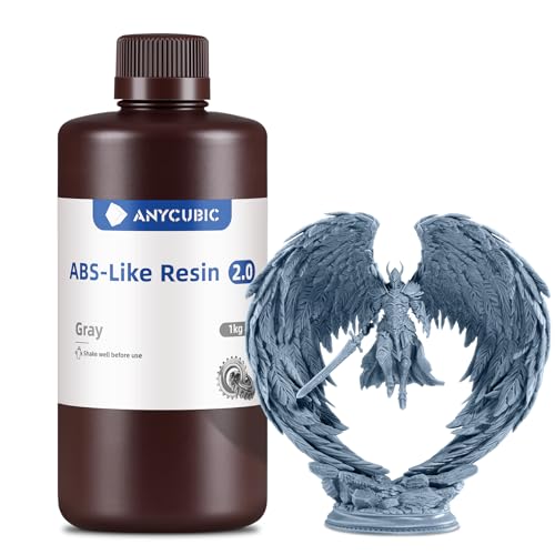 Anycubic ABS-Like Resin 2.0 grau, 3D-Drucker Harz, 50% Rabatt bei 2 Produkten