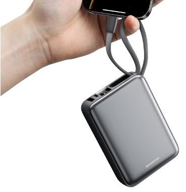 Produktbild: Eazpower Powerbank 20.000mAh 45W mit USB-C Kabel