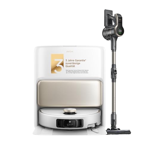 saugroboter combo mova v50 ultra, wischfunktion 24.000 pa, 150aw, 60 min laufzeit