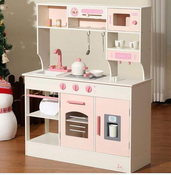 SainSmart Jr. Holz Kinderküche mit Licht & Sound, 97,49