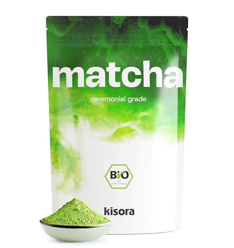 Produktbild: BIO Matcha Pulver 50g - Ceremonial Qualität für Getränke, Latte, Smoothies