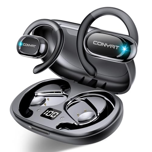 Conyat AI Übersetzer Kopfhörer, 164 Sprachen, 6 Modi, 58H Open Ear Mic