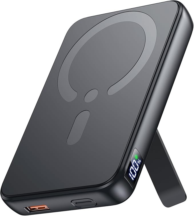 Magnetische Powerbank 12000mAh PD 22.5W, Kabellos für iPhone 17/16/15/14/13/12