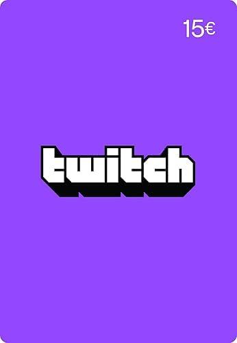 Twitch Geschenkkarten 15 für 3,40, 25 für 5,70, 50 für 11,40 | Digital Code