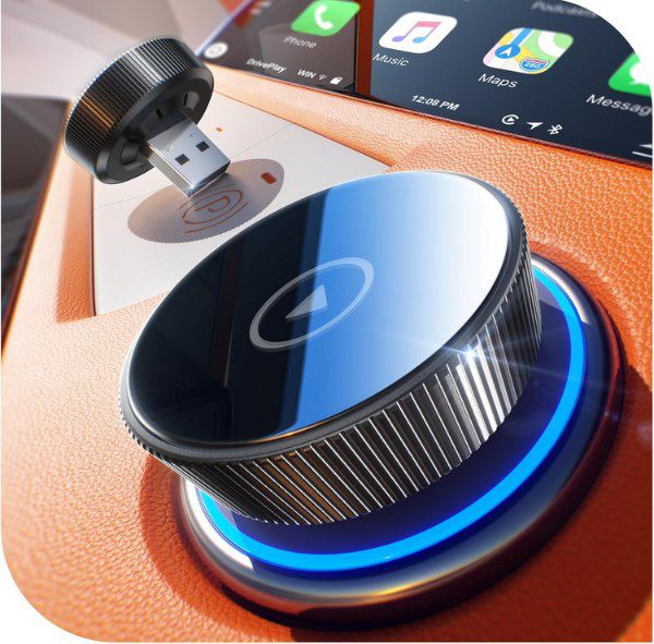 Produktbild: Cleviton Apple Carplay Wireless Adapter 2. Gen für Auto